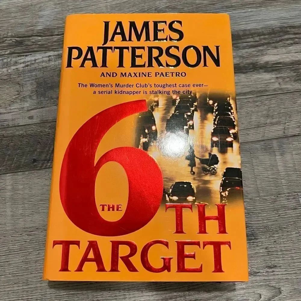 The 6th Target by James Patterson hardback